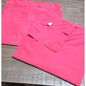 Your Zone Pink Curtain Panels Set of 2 82x42 Rod Pocket Kids Dorm Window Panels